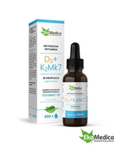 Vitamine D3 + K2MK7 30 ml EKAMEDICA